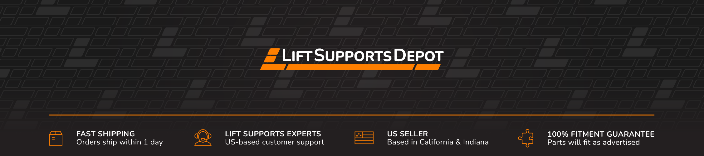 Lift Supports Depot footer